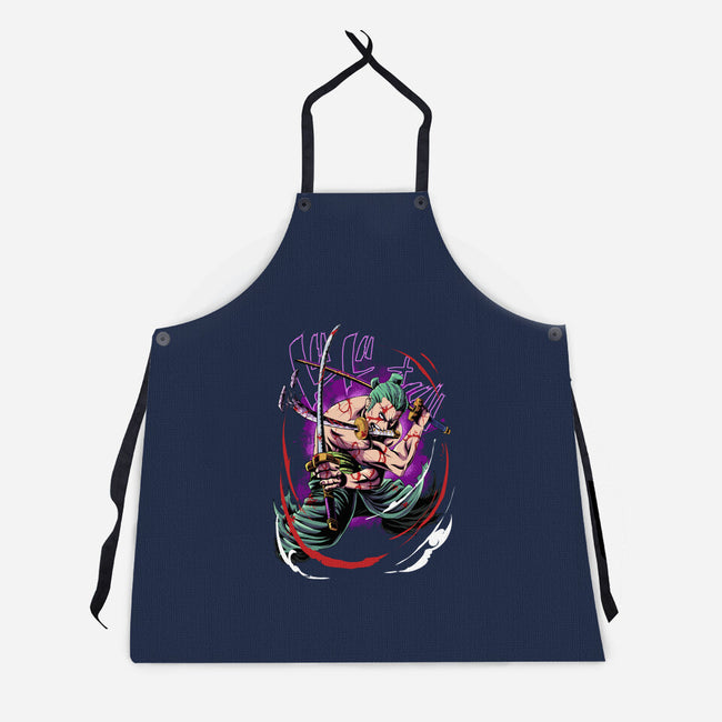 Samurai Extreme Power-unisex kitchen apron-Nihon Bunka