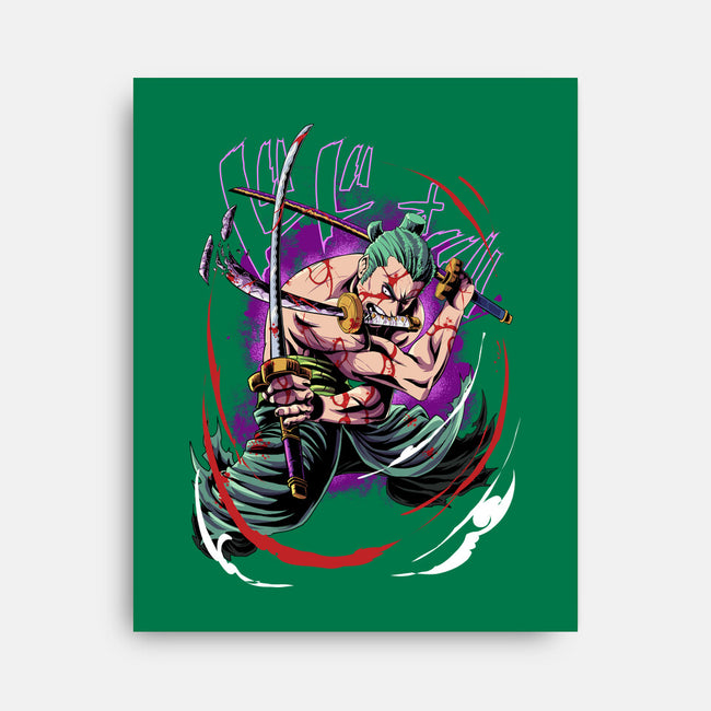 Samurai Extreme Power-none stretched canvas-Nihon Bunka