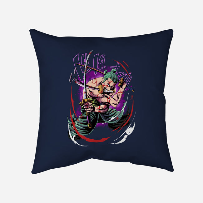 Samurai Extreme Power-none removable cover w insert throw pillow-Nihon Bunka