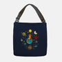 Fox Solar System-none adjustable tote bag-Vallina84