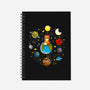Fox Solar System-none dot grid notebook-Vallina84