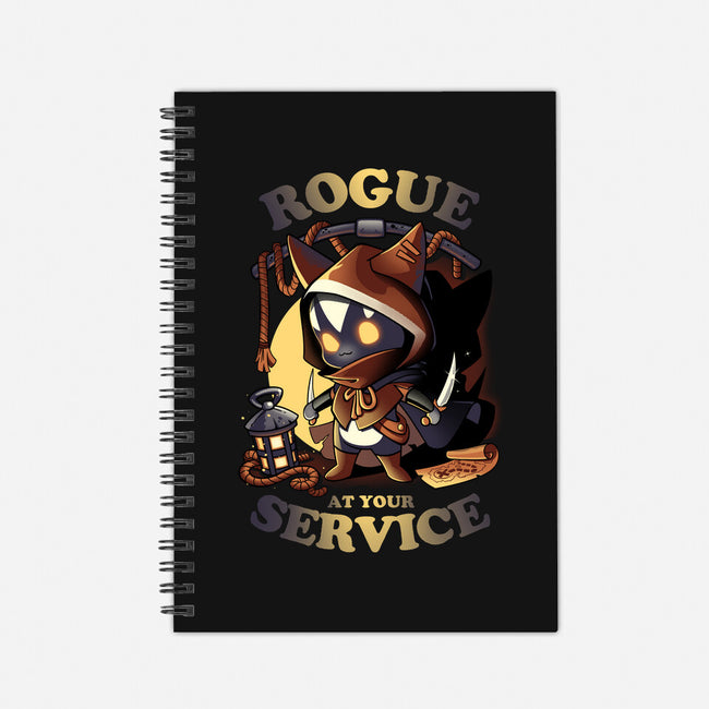 Rogue's Call-none dot grid notebook-Snouleaf