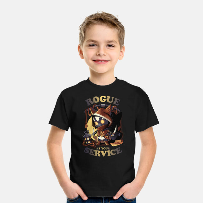 Rogue's Call-youth basic tee-Snouleaf
