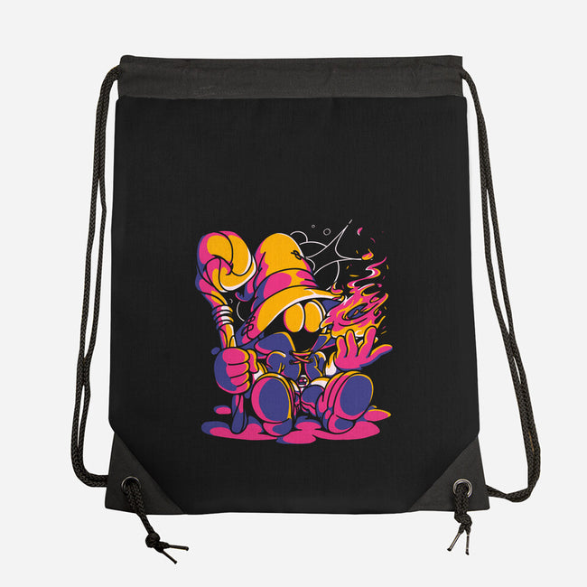 Casting Fire-none drawstring bag-estudiofitas