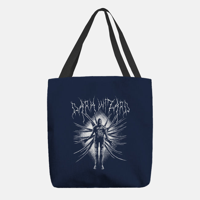 Dark Wizard-none basic tote bag-Andriu