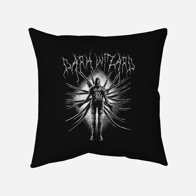 Dark Wizard-none removable cover throw pillow-Andriu