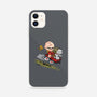 Charlie And Snoopy-iphone snap phone case-zascanauta