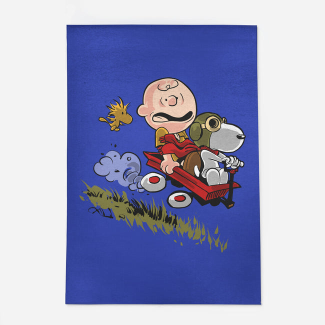 Charlie And Snoopy-none indoor rug-zascanauta