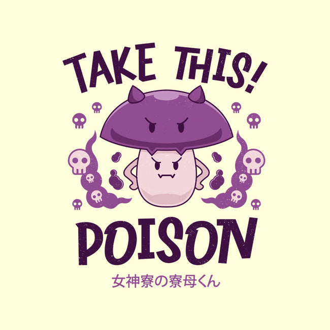 Poison Mushroom Kawaii-mens basic tee-Logozaste