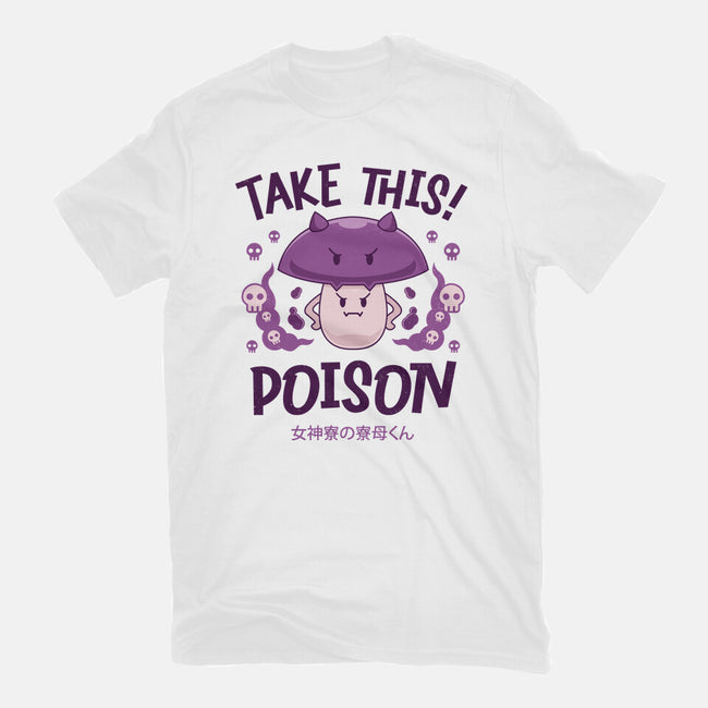 Poison Mushroom Kawaii-mens basic tee-Logozaste