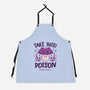 Poison Mushroom Kawaii-unisex kitchen apron-Logozaste
