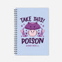 Poison Mushroom Kawaii-none dot grid notebook-Logozaste