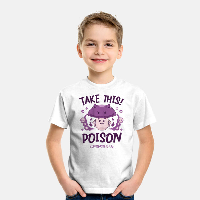 Poison Mushroom Kawaii-youth basic tee-Logozaste