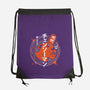 Demon Dog-none drawstring bag-Logozaste