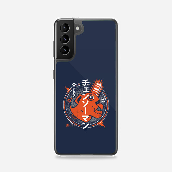 Demon Dog-samsung snap phone case-Logozaste