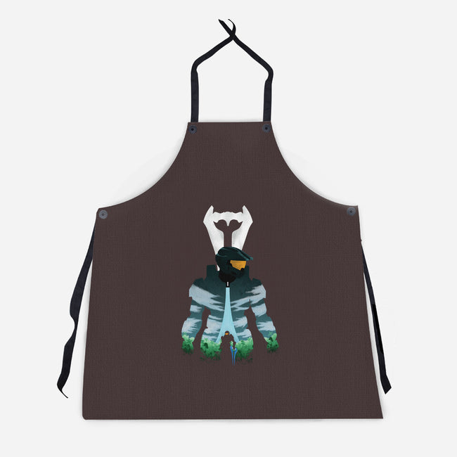 The Best Warrior-unisex kitchen apron-Jackson Lester