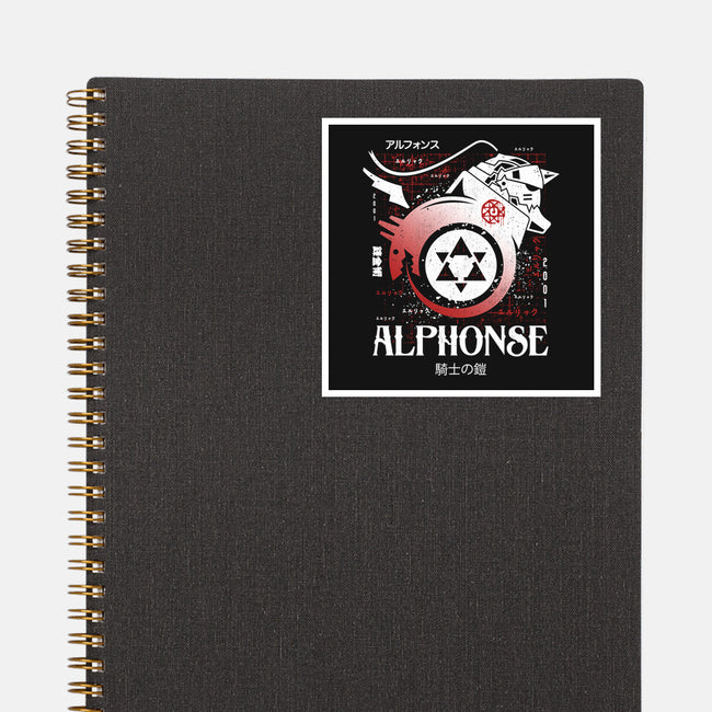 Al-none glossy sticker-Logozaste