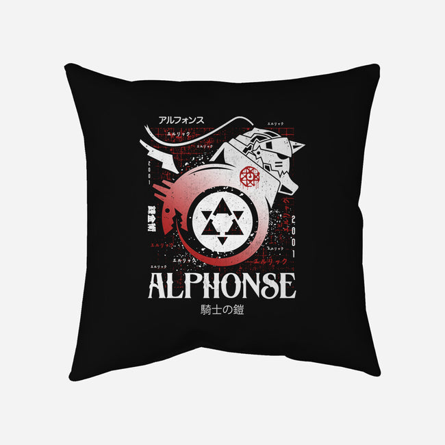 Al-none non-removable cover w insert throw pillow-Logozaste