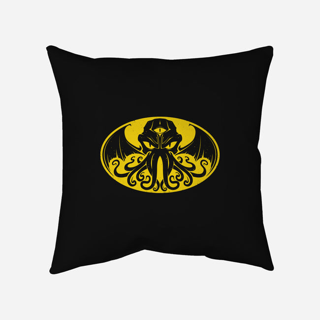Arkham Monster-none removable cover w insert throw pillow-StudioM6