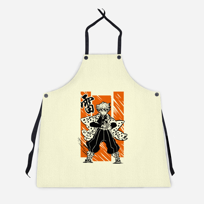 Thunder Breathing Swordsman-unisex kitchen apron-constantine2454