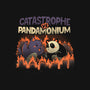Catastrophe VS Pandamonium-none polyester shower curtain-tobefonseca
