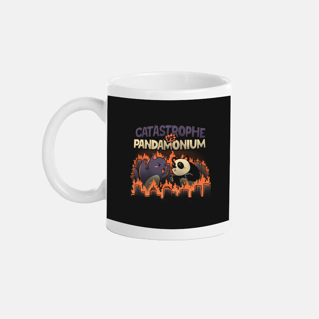 Catastrophe VS Pandamonium-none glossy mug-tobefonseca