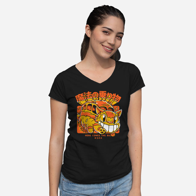 Magical Ride-womens v-neck tee-estudiofitas