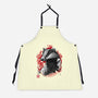 Loyalty And Fairness Sumi-E-unisex kitchen apron-DrMonekers