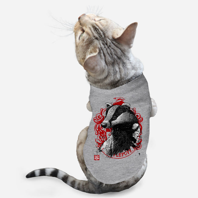 Loyalty And Fairness Sumi-E-cat basic pet tank-DrMonekers