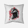 Loyalty And Fairness Sumi-E-none removable cover throw pillow-DrMonekers