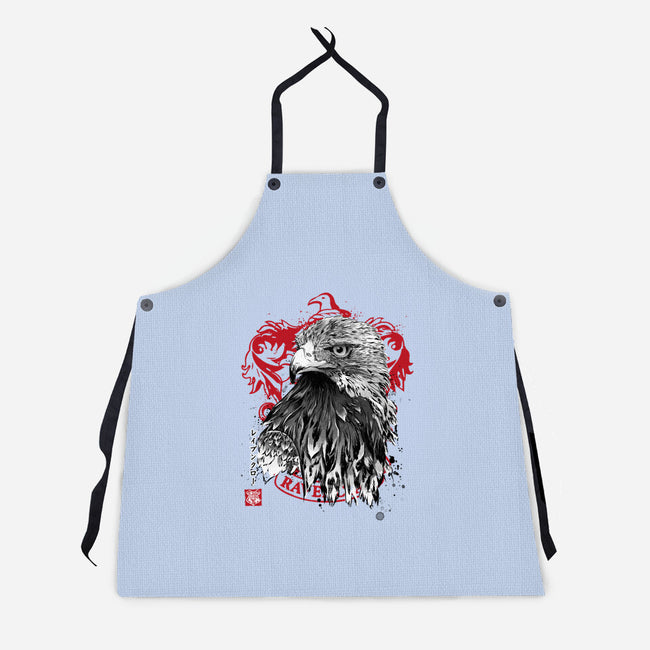 Wit And Wisdom Sumi-E-unisex kitchen apron-DrMonekers