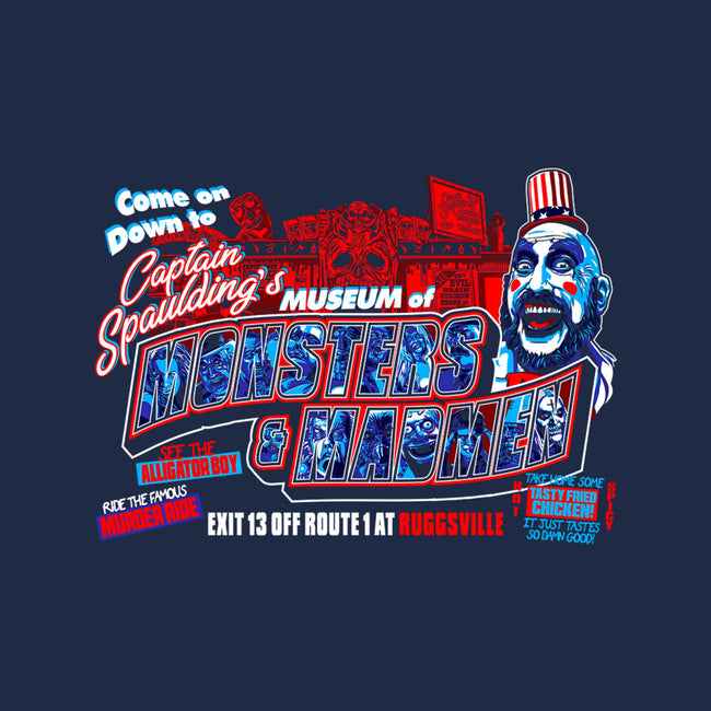 Museum Of Monsters And Madmen-womens fitted tee-goodidearyan