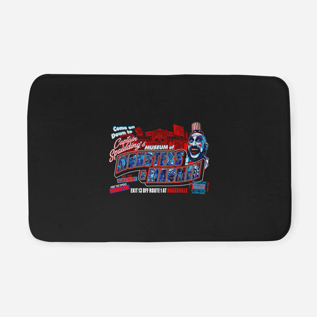 Museum Of Monsters And Madmen-none memory foam bath mat-goodidearyan