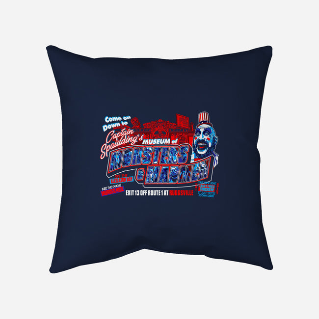 Museum Of Monsters And Madmen-none removable cover w insert throw pillow-goodidearyan