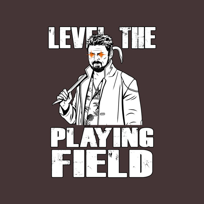 Level The Playing Field-none glossy sticker-Boggs Nicolas