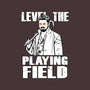 Level The Playing Field-none beach towel-Boggs Nicolas