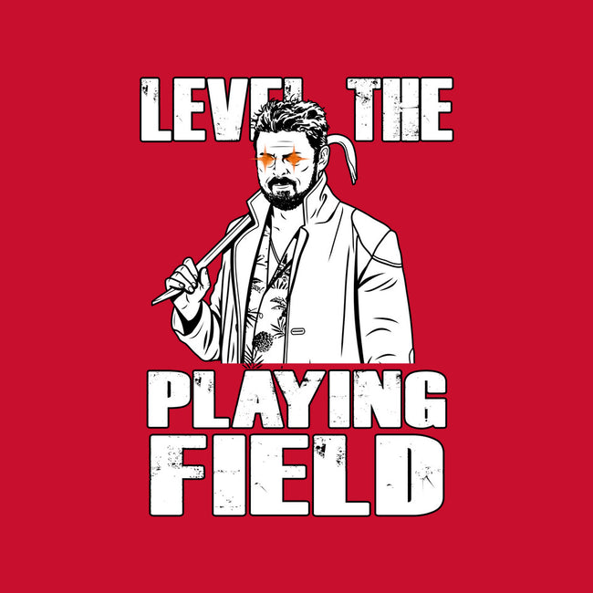 Level The Playing Field-none removable cover throw pillow-Boggs Nicolas