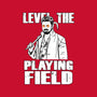 Level The Playing Field-none polyester shower curtain-Boggs Nicolas