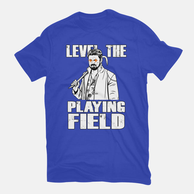 Level The Playing Field-mens heavyweight tee-Boggs Nicolas