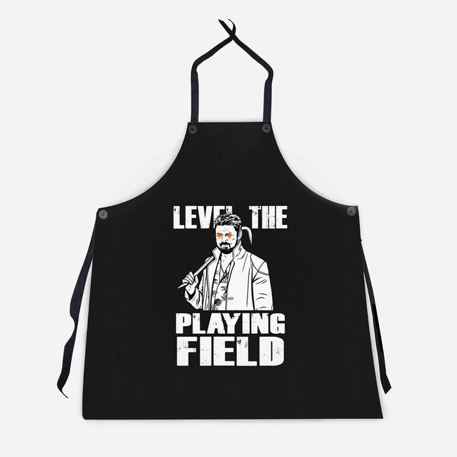 Level The Playing Field-unisex kitchen apron-Boggs Nicolas
