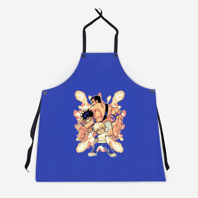 Checking Out The City-unisex kitchen apron-1Wing