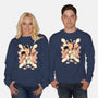Checking Out The City-unisex crew neck sweatshirt-1Wing