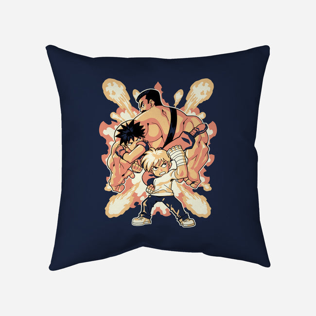 Checking Out The City-none removable cover throw pillow-1Wing