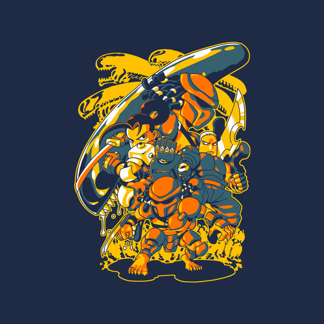 Hunting Aliens-unisex basic tee-1Wing