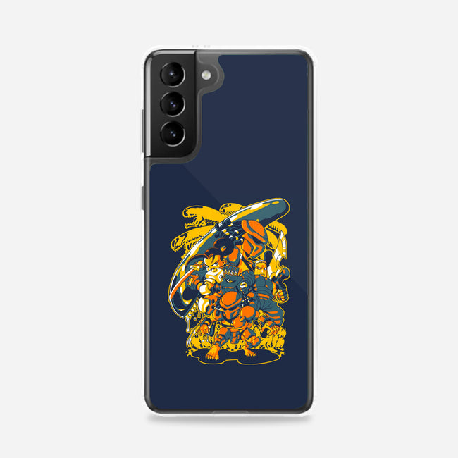 Hunting Aliens-samsung snap phone case-1Wing
