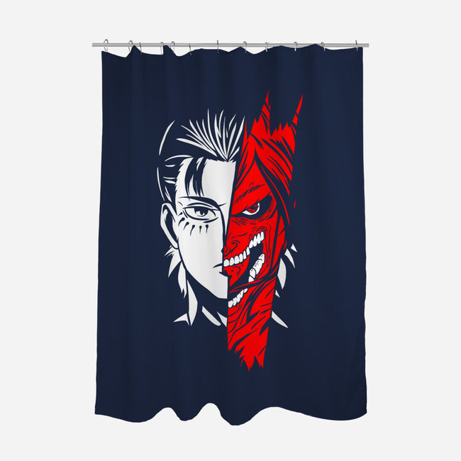The Titan Shifter-none polyester shower curtain-Seeworm_21