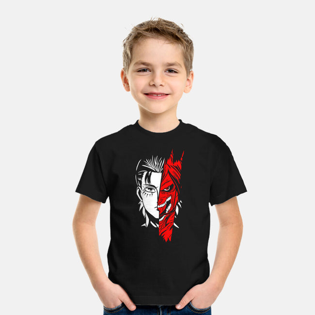The Titan Shifter-youth basic tee-Seeworm_21