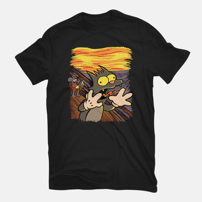Itchy Scratchy Scream-mens heavyweight tee-leepianti