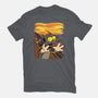 Itchy Scratchy Scream-mens premium tee-leepianti