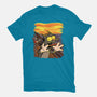 Itchy Scratchy Scream-womens basic tee-leepianti